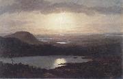 Frederic E.Church Eagle Lake Viewed from Cadillac Mountain Spain oil painting artist